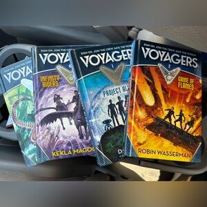 VOYAGERS Book Set - 4 Paperback YA Sci‑Fi Novels